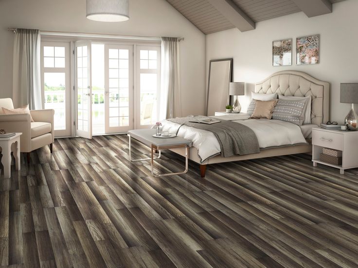 Style Selections Aged Gray Oak 7.59-in W x 4.23-ft L Smooth Wood Plank Laminate Flooring
