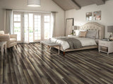 Style Selections Aged Gray Oak 7.59-in W x 4.23-ft L Smooth Wood Plank Laminate Flooring