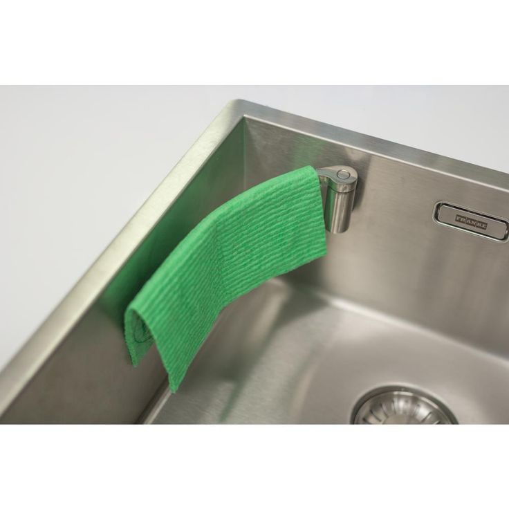 Curved Stainless Steel Cloth Holder