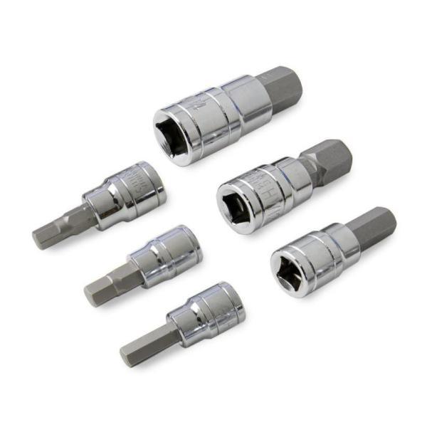 Metric MM Pro-Grade Allen Hex Bit Socket Set (13-Piece) - Super Arbor