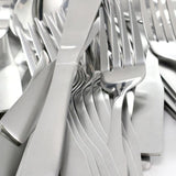 Abbeville 61-Piece Flatware Set with Wire Caddy (Service for 12)