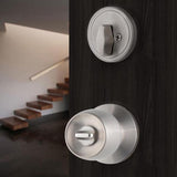 Single Cylinder Satin Nickel Combo Set - Super Arbor