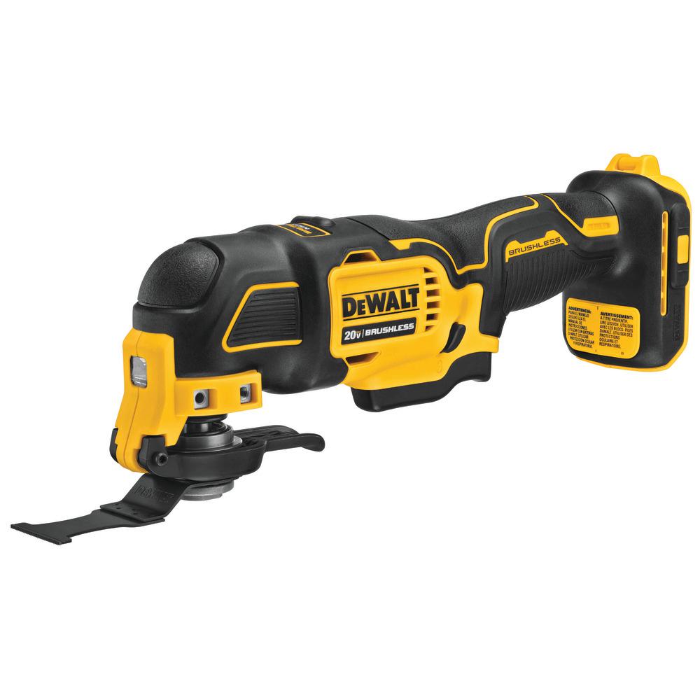 ATOMIC 20-Volt MAX Lithium-Ion Brushless Cordless Compact 1/2 in. Drill Driver with Bonus Oscillating Tool (Tool-Only) - Super Arbor