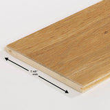 Solidfloor Oak Sahara hardwood flooring — carton and plank detail