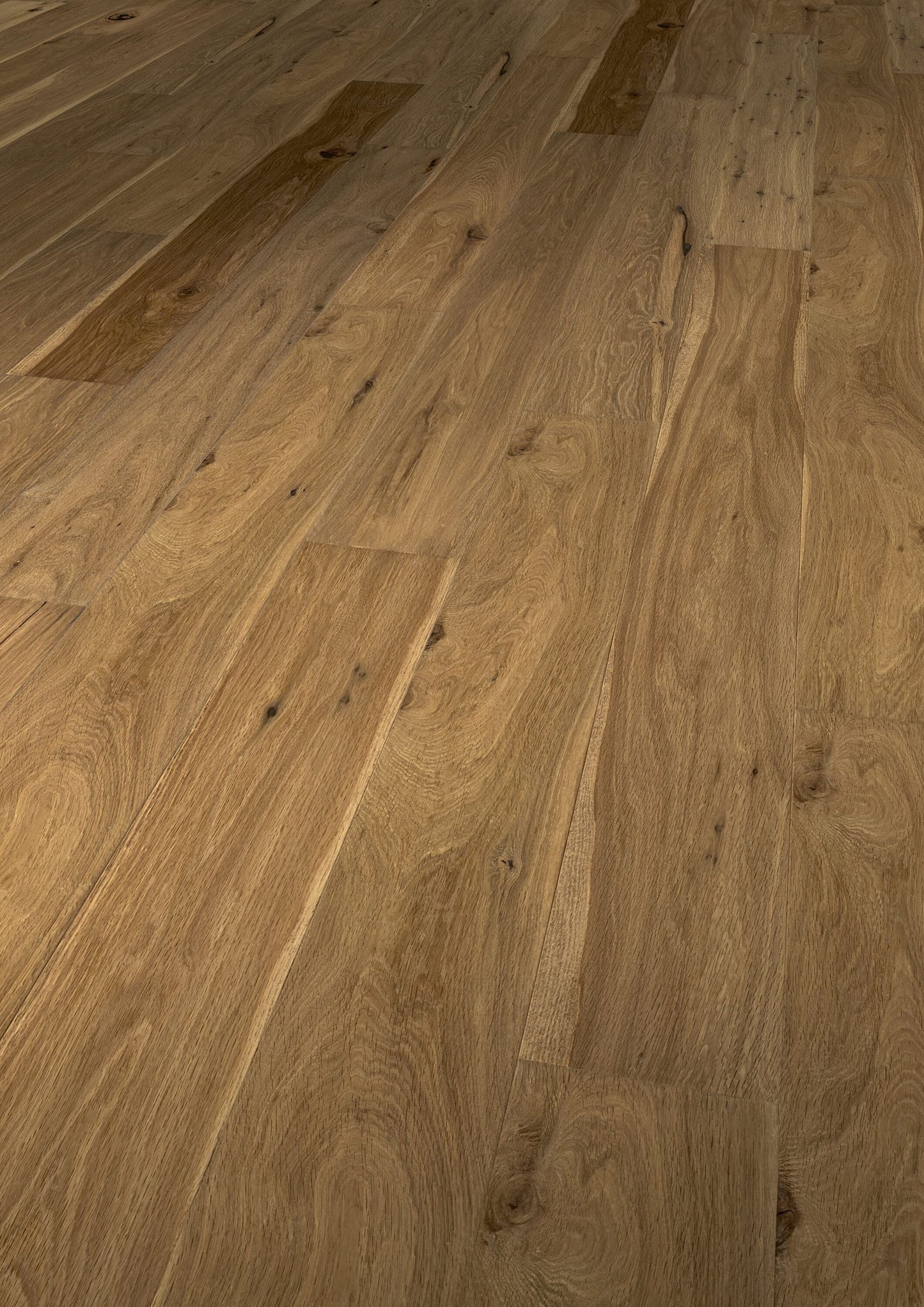 Solidfloor Oak Nevada hardwood flooring — color and finish detail