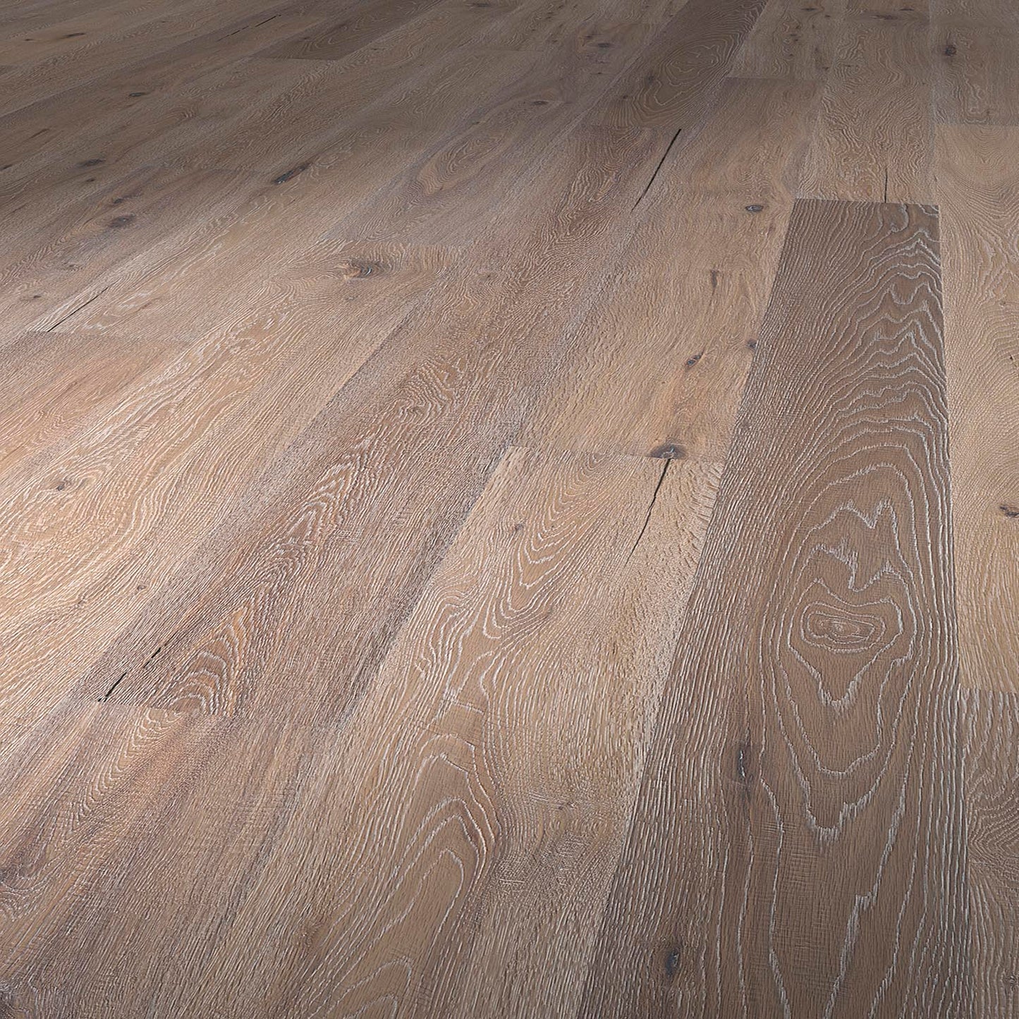 Solidfloor Oak Caucasus hardwood flooring — alternate angle