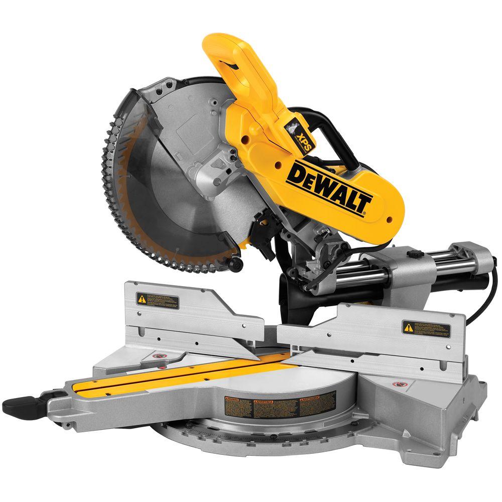 15 Amp Corded 12 in. Sliding Miter Saw with Rolling Miter Saw Stand - Super Arbor