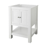 Gazette 30 in. W Bath Vanity Cabinet Only in White - Super Arbor