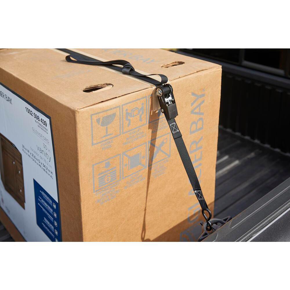 15 ft. x 1 in. Ratchet Tie Down with S-Hook - Super Arbor
