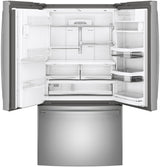 GE Profile 22.1 cu. ft. Counter-Depth French Door Refrigerator with Hands-Free AutoFill, Fingerprint Resistant Stainless Steel