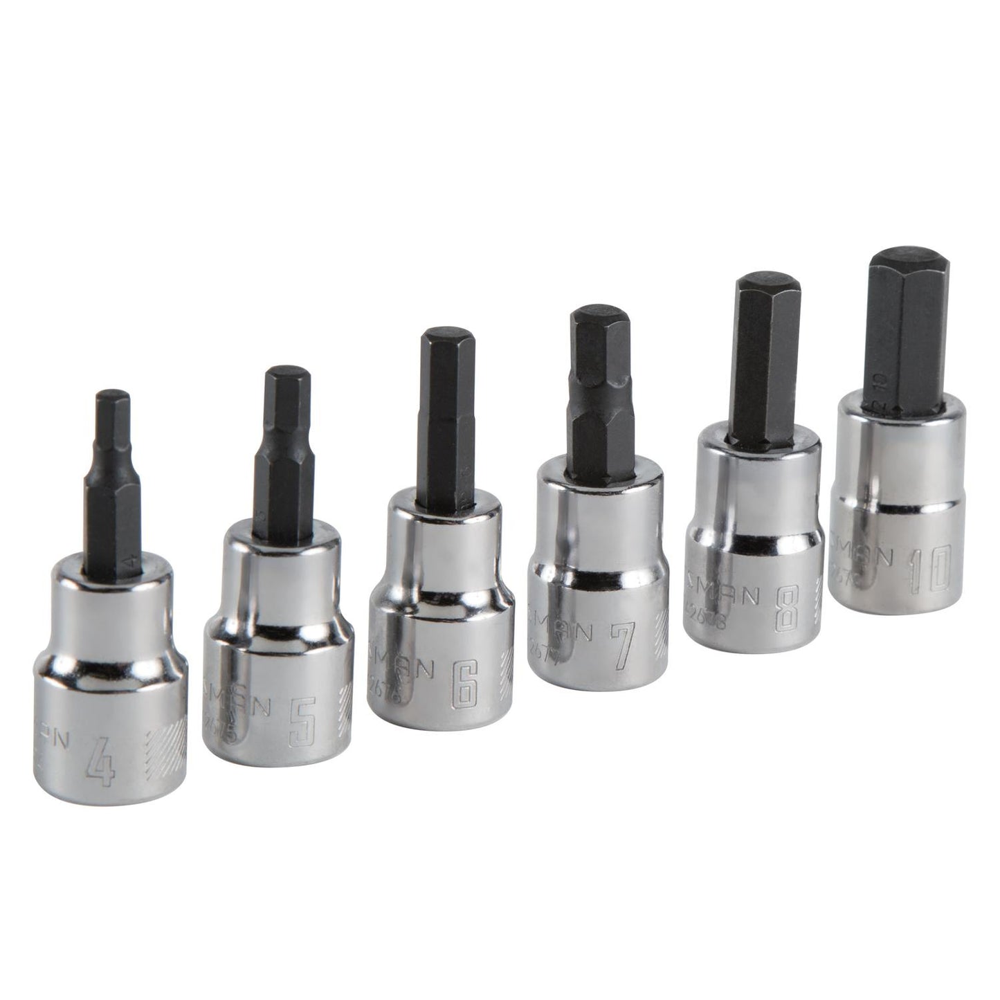 Craftsman 3/8 in. Metric Hex Bit Socket Set, 6 pc
