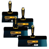Big Back Blue Steel Taping Knife Set with Soft Grip Handles