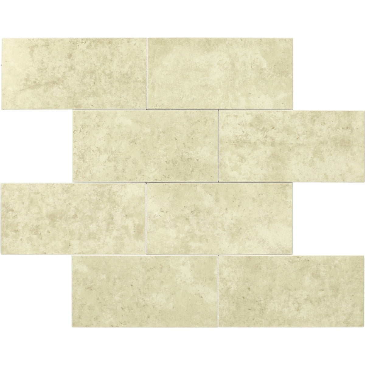 Daltile Smart Stick Tuscan Beige 10-in x 13-in Glossy PVC Peel and stick Mosaic Wall Tile product image