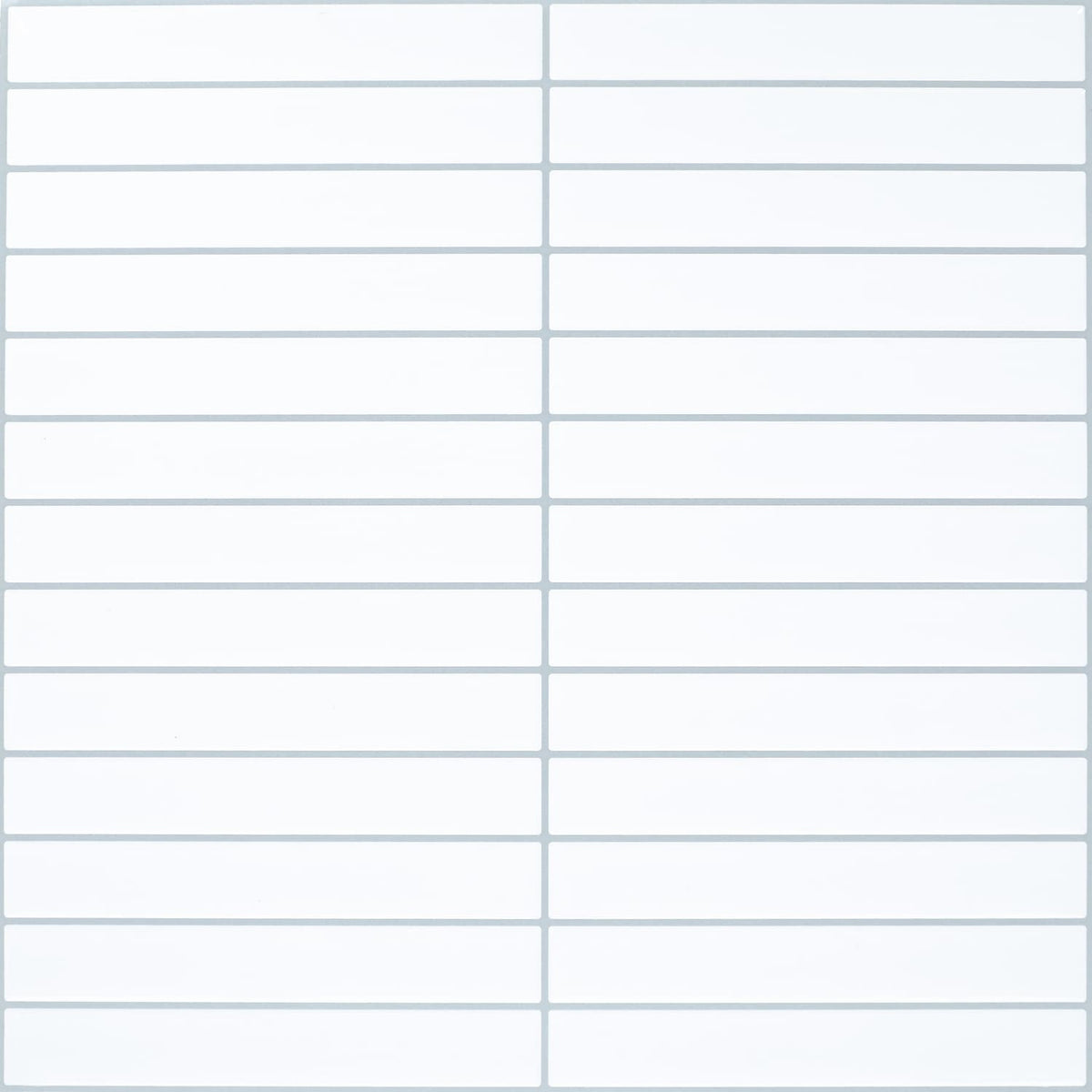 Daltile Smart Stick Glacier 12-in x 12-in Glossy PVC Peel and stick Mosaic Wall Tile product image