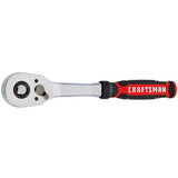 Craftsman Low Profile 1/2 in. Drive Bi-Material Ratchet, 72 Teeth