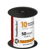 500 ft. 10 Black Stranded CU THHN Wire - Super Arbor