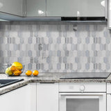 MSI Harlow Picket 11.5 in. x 12.4 in. x 8 mm Textured Multi-Surface Mesh-Mounted Mosaic Tile (9.90 sq. ft. / case)