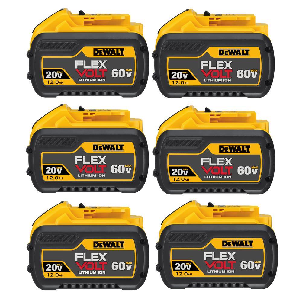 FLEXVOLT 20-Volt/60-Volt MAX Lithium-Ion 6.0Ah Battery Pack (10-Pack) - Super Arbor