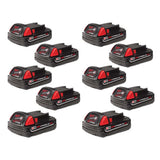 M18 18-Volt Lithium-Ion XC Extended Capacity Battery Pack 6.0Ah (4-Pack) - Super Arbor
