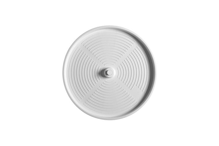 Rev-A-Shelf 32 in Almond Polymer Full Circle Lazy Susans 2-Shelf