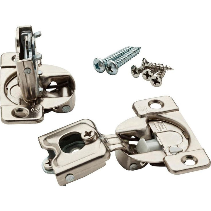 35 mm 3/4 in. Overlay Soft-Close Frame Hinge (5-pair)