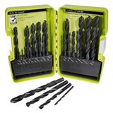 Black Oxide Index Drill Bit Set (29-Piece) - Super Arbor
