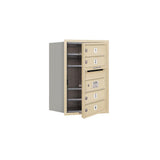 3700 Horizontal Series 4-Compartment Recessed Mount Mailbox - Super Arbor