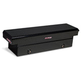 Weather Guard 72 in. Gloss Black Aluminum Full Size Crossbed Truck Tool Box - Super Arbor