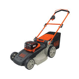 BLACK+DECKER 20 in. 60V Lithium Ion Cordless Walk Behind Push Mower with (2) 2.5Ah Batteries and Charger Included