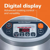 Advanced Multi-Function 16-Cup Stainless Steel Rice Cooker with Fuzzy Logic