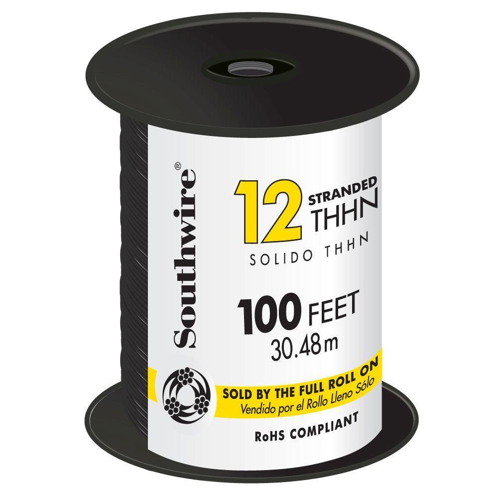 500 ft. 12 White Stranded CU THHN Wire - Super Arbor