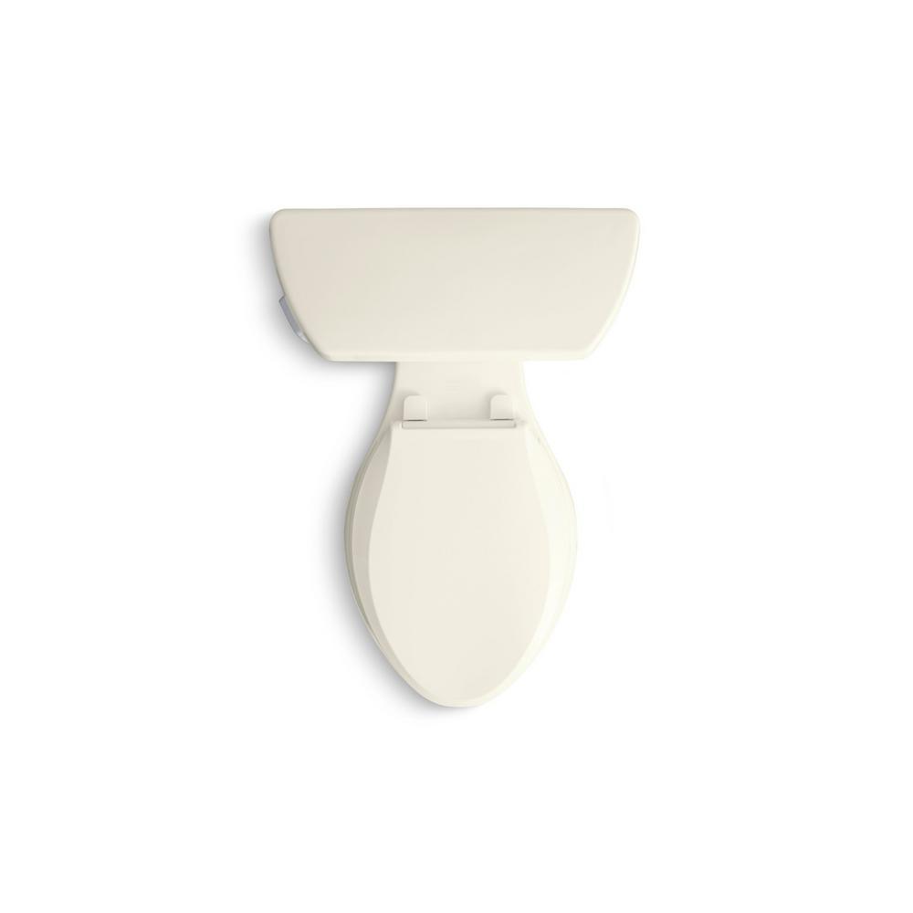 Highline Classic Comfort Height 10 in. Rough-In 2-Piece 1.28 GPF Single Flush Elongated Toilet in Biscuit - Super Arbor