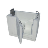 HD Series 46 in. Right Drain Quick Fill Walk-In Whirlpool Bath Tub with Powered Fast Drain in White - Super Arbor