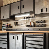 Plug In or Direct Wire Power Connection 2 ft. White 4000K Integrated LED Strip Light (with power cord and linking cord)