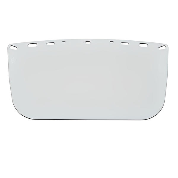 Clear, Flat Visor - 8 In x 15 In x .04 In