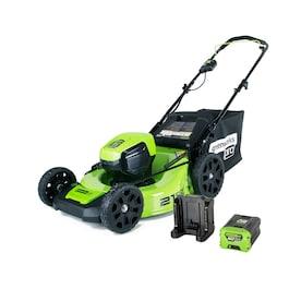 Greenworks Pro 60-volt Brushless Lithium Ion Push 21-in Cordless Electric Lawn Mower - Super Arbor