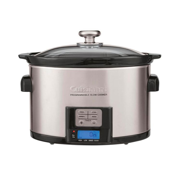 3.5 Qt. Brushed Stainless Programmable Slow Cooker