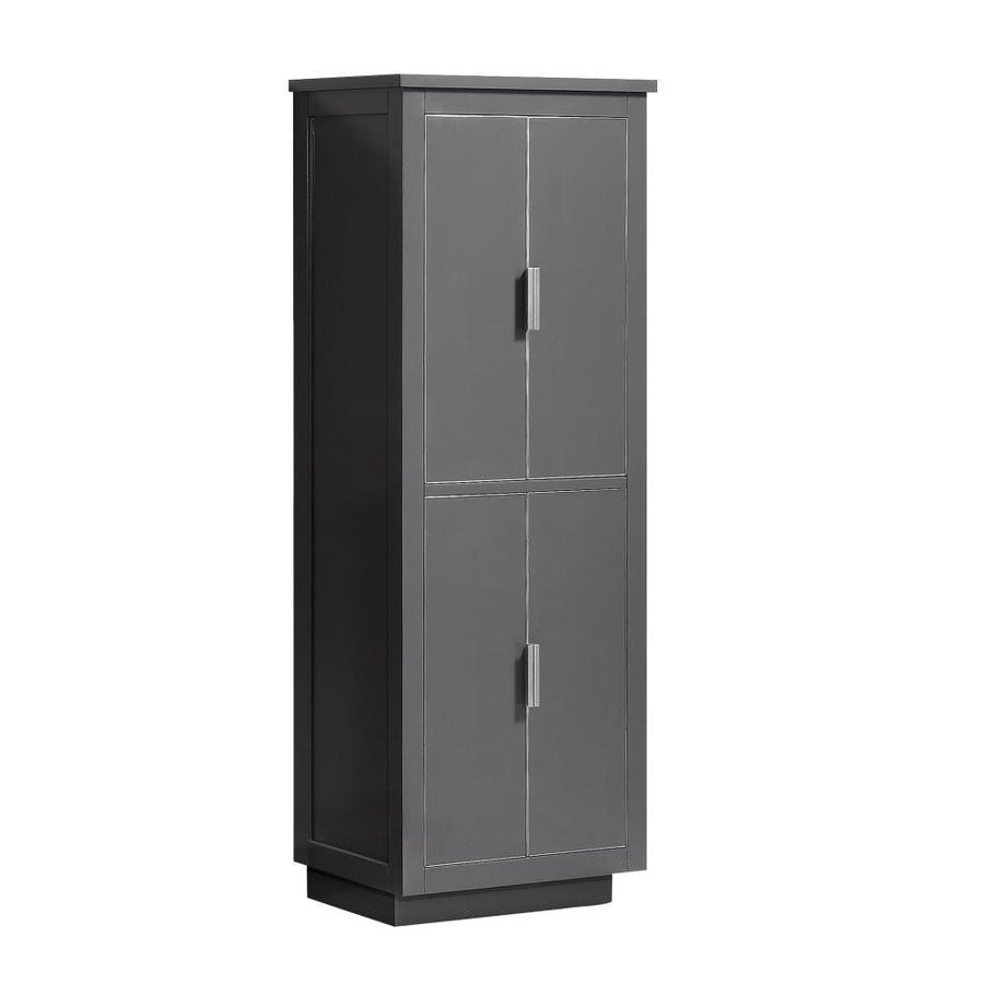 Avanity Allie/Austen 24-in W x 65-in H x 16-in D White Birch Freestanding Corner Linen Cabinet - Super Arbor