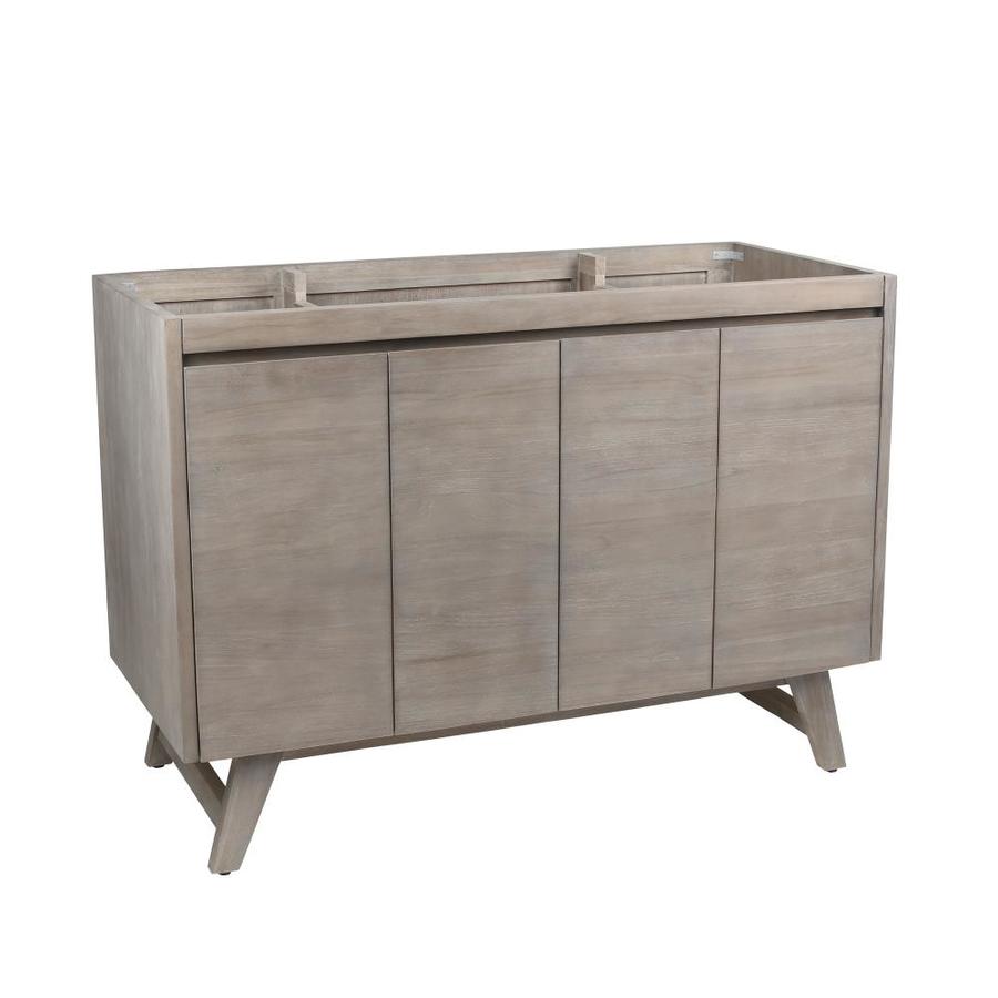 Avanity Coventry 48-in Natural Teak Bathroom Vanity Cabinet - Super Arbor