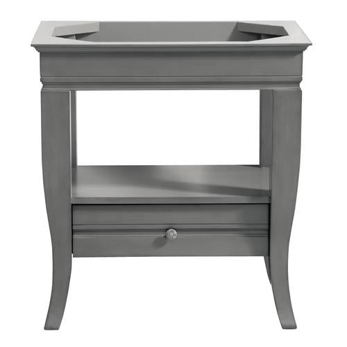 Avanity Milano 30-in Light Charcoal Bathroom Vanity Cabinet