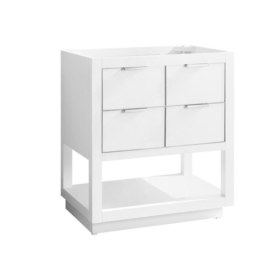 Avanity Allie 30-in Twilight Gray Bathroom Vanity Cabinet - Super Arbor