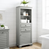 Lydia Gray 23.5"W Tall Cabinet - Super Arbor