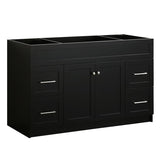 ARIEL Hamlet 54-in Grey Bathroom Vanity Cabinet - Super Arbor