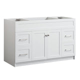 ARIEL Hamlet 54-in Grey Bathroom Vanity Cabinet - Super Arbor