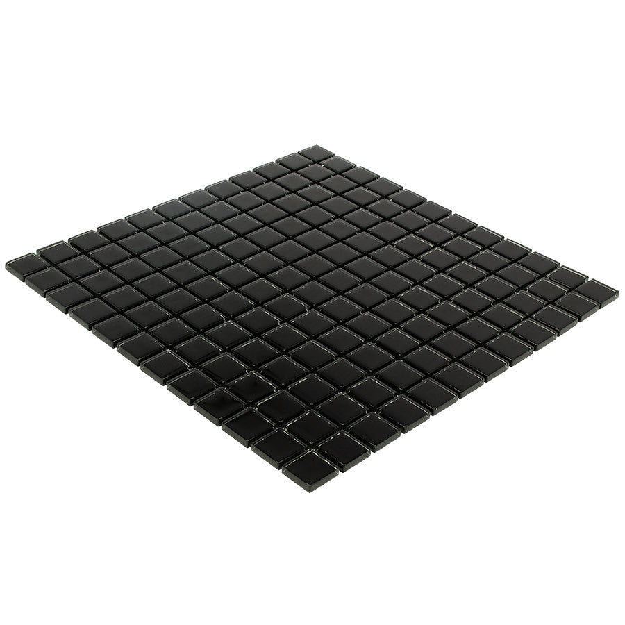Elida Ceramica Ocean 12-in x 12-in Glossy Glass Uniform Squares Mosaic Wall Tile - Super Arbor