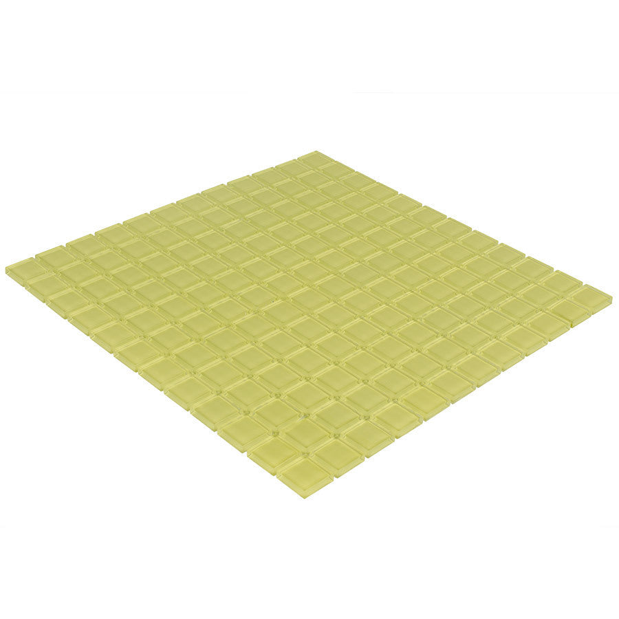 Elida Ceramica Ocean 12-in x 12-in Glossy Glass Uniform Squares Mosaic Wall Tile - Super Arbor