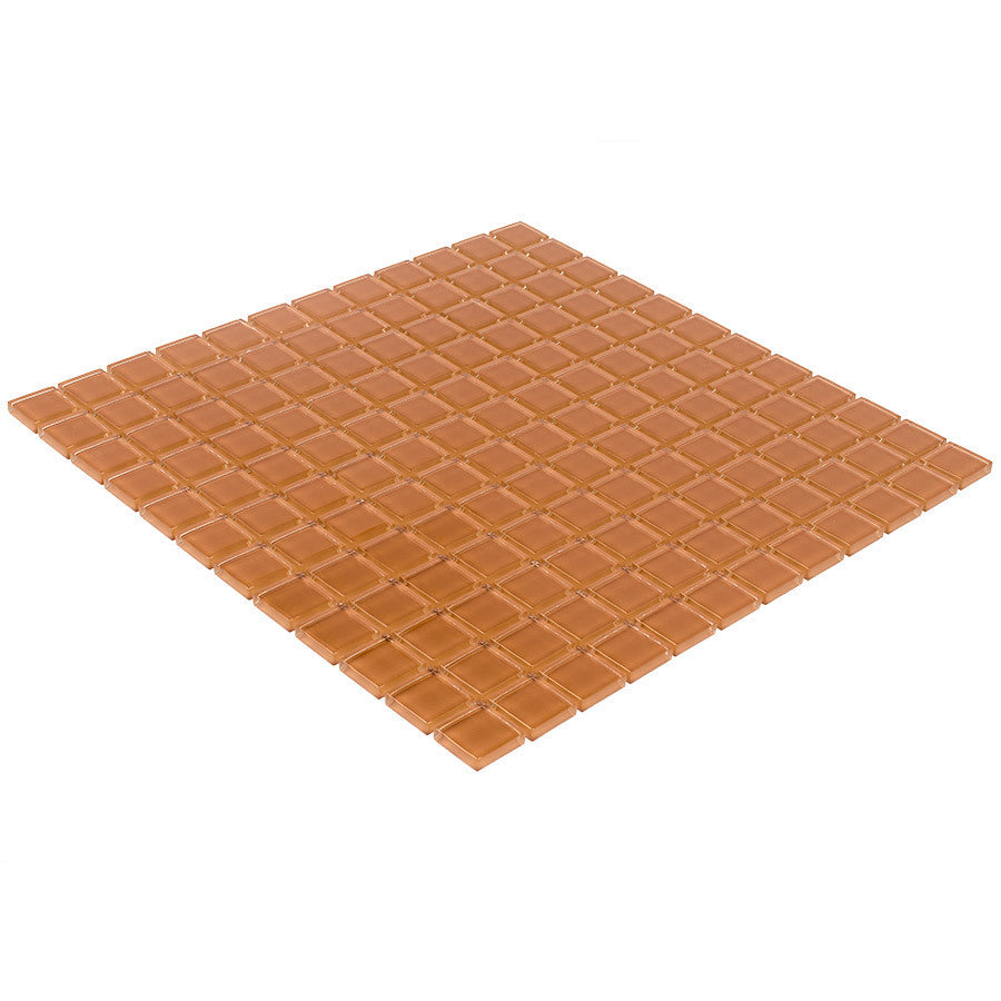 Elida Ceramica Ocean 12-in x 12-in Glossy Glass Uniform Squares Mosaic Wall Tile - Super Arbor