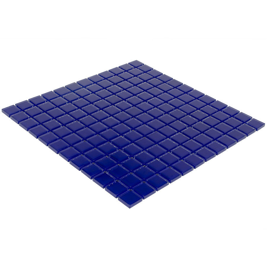 Elida Ceramica Ocean 12-in x 12-in Glossy Glass Uniform Squares Mosaic Wall Tile - Super Arbor