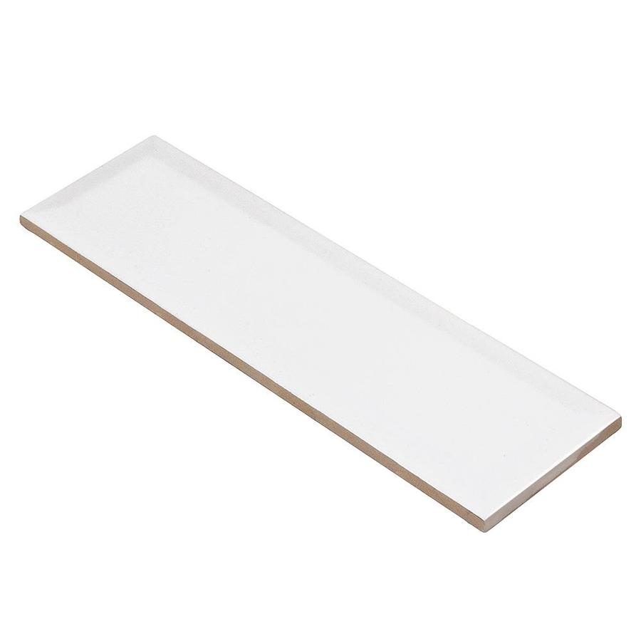 Boutique Ceramic Boutique Grey 3-in x 9-in Glazed Ceramic Subway Wall Tile