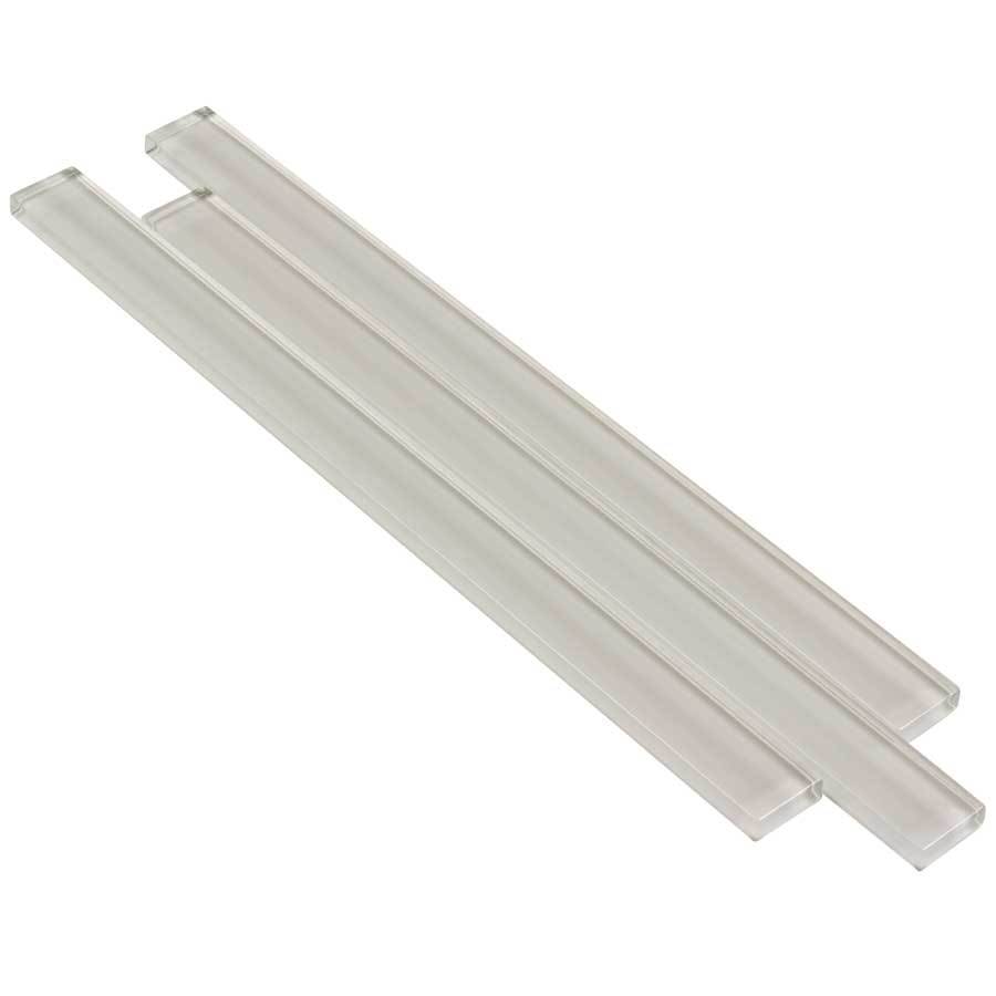 Elida Ceramica Spotlight Glass Pencil Liner Tile (1-in x 12-in) - Super Arbor